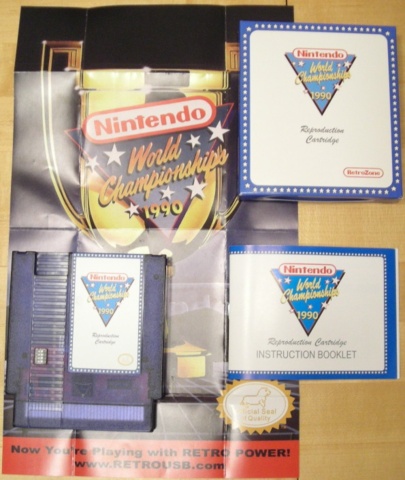 Nintendo world championships reproduction cartridge discount